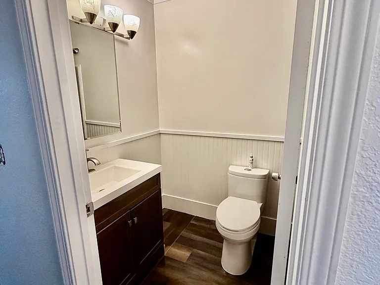 Hall bath