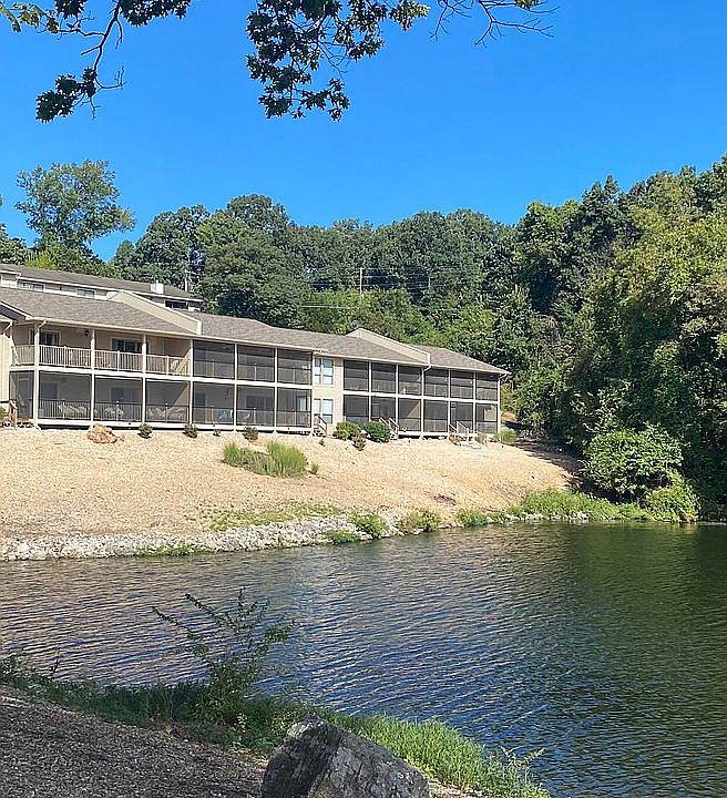 Building from lake side