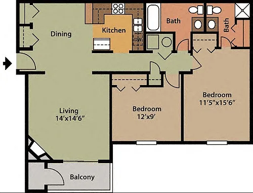 Floor plan Wildflower
