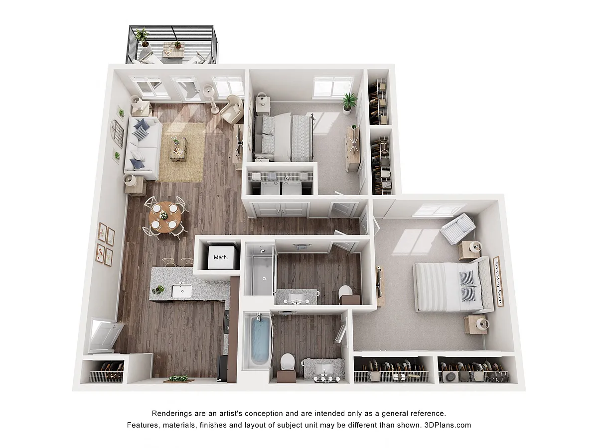 Floor plan B2