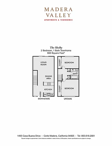 Floor plan The Shelby