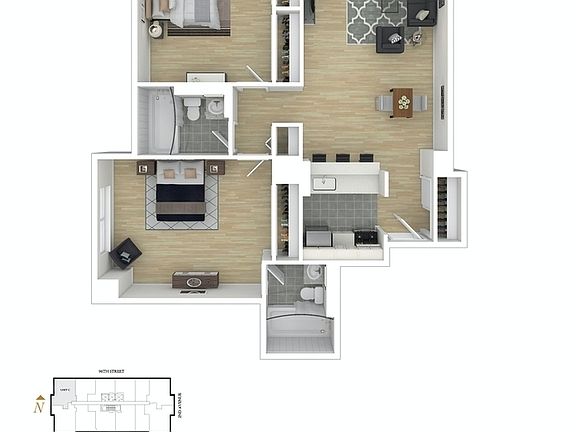 3rd image of 225 E 95th St #C28c