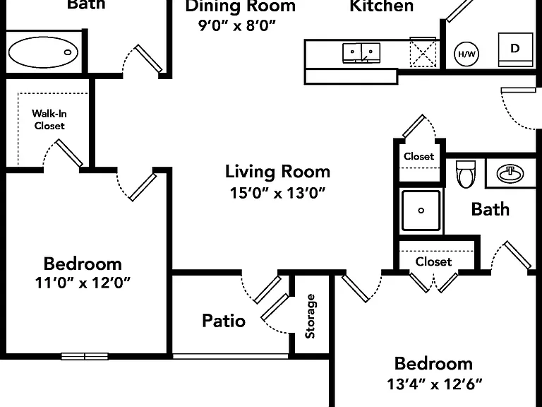 The Villas at Shaver Apartments — Photo 30