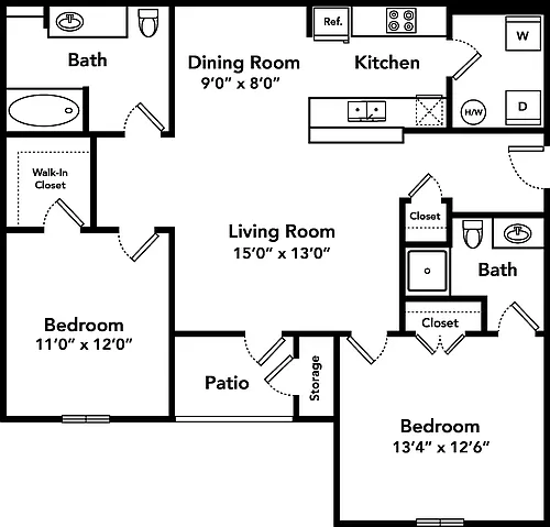 Floor plan The Arbor
