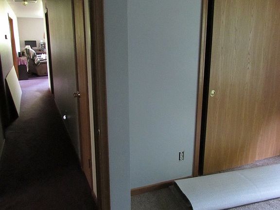 down the hall & closet