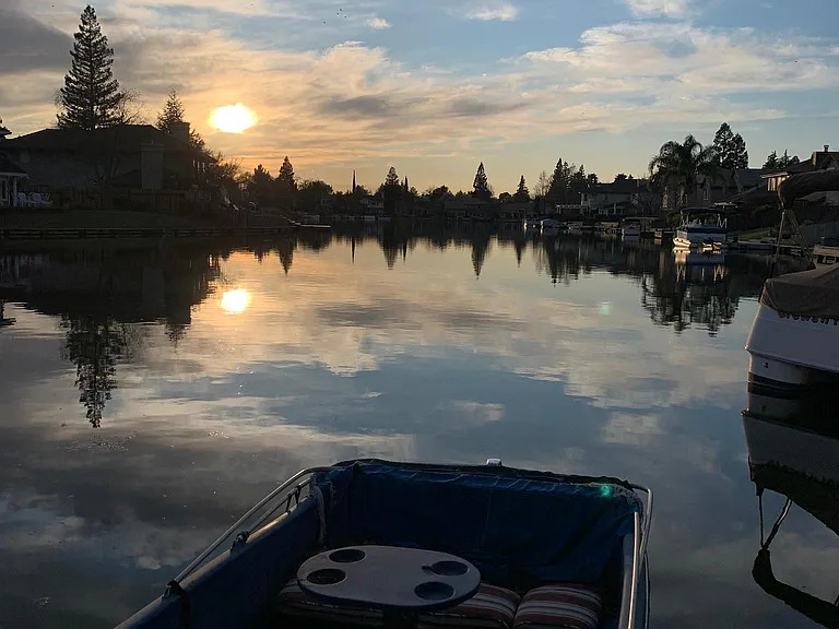 this boat is available with the property for use, at your own risk