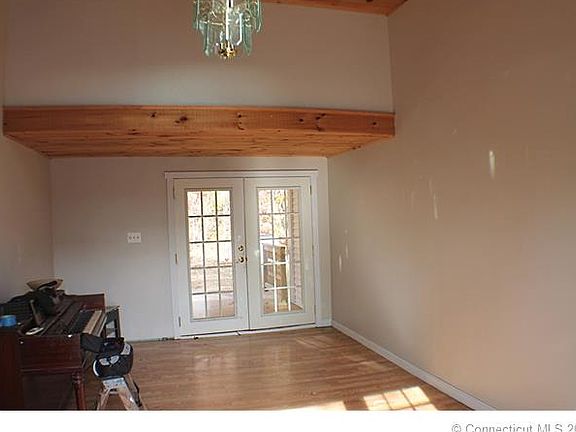 VIEW FROM FRENCH DOORS TO T...