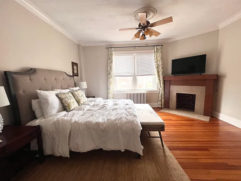 Primary bedroom, king bed