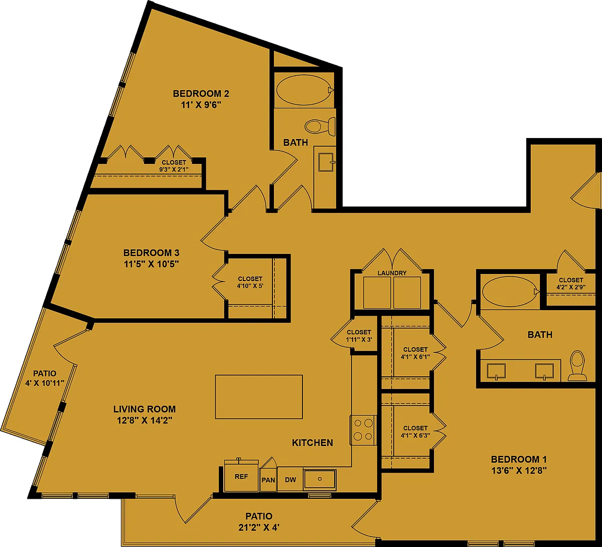 Floor plan C1 120