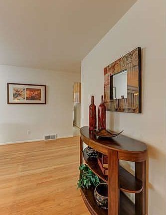 Enter into the living area