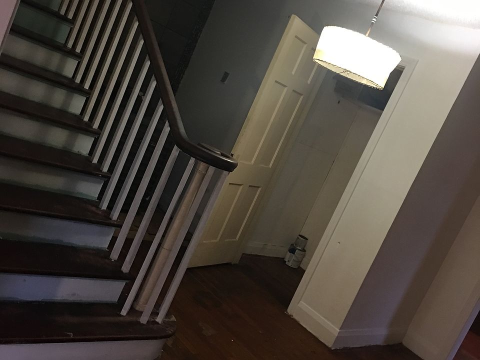 Stairs/ coat closet