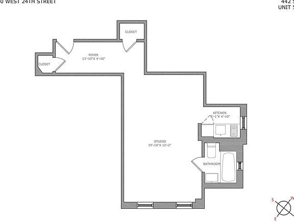 2nd image of 220 W 24th St APT 5T