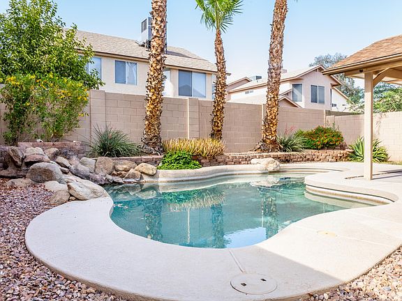 Resort style backyard