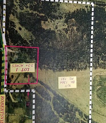 White dotted area 29 acres