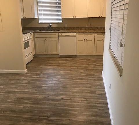 New gray hardwood floors!