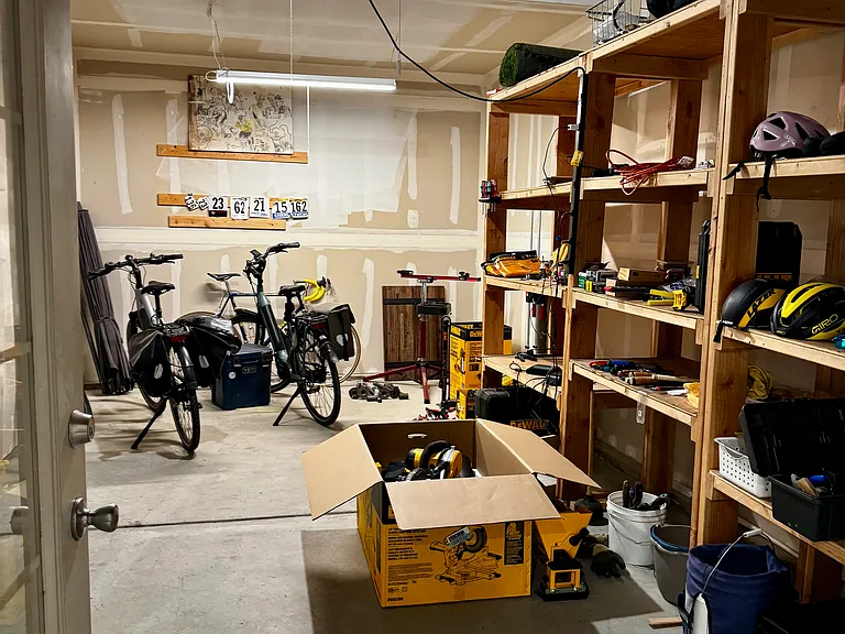 tandem garage for storage (3 full stalls in garage)