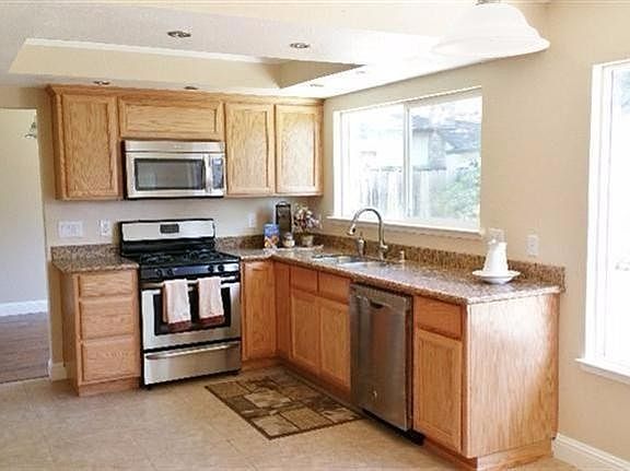 All new appliances, granite counters and tile floor