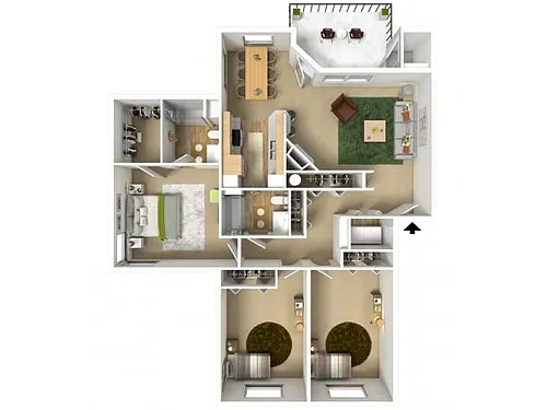 Floor plan Platinum Plus
