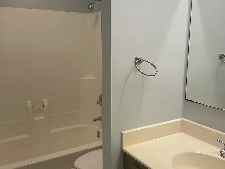Bathroom in hallway