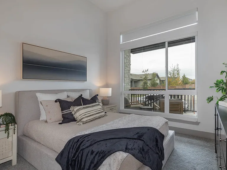 Carpeted Bedroom