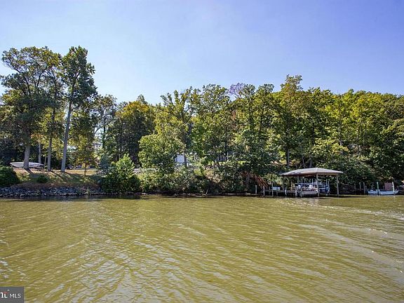 View of the home from Aquia Creek