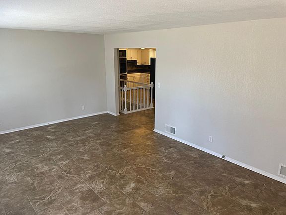 Kitchen off the living room