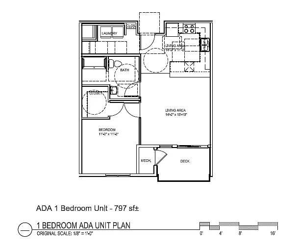 Floor plan Pine - ADA