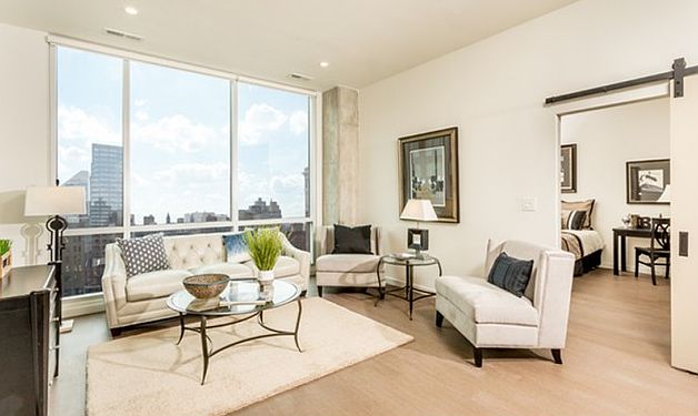 Encore Apartments living room