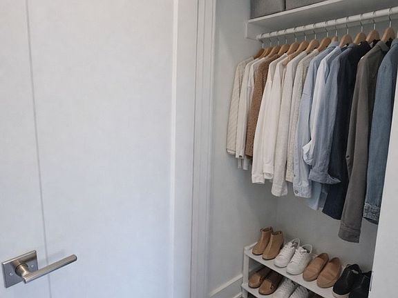 Bedroom #1 closet