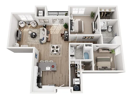 Floor plan Thoroughbred II