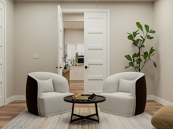 The flex room is a versatile space to make your own.