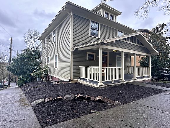Corner lot house.
