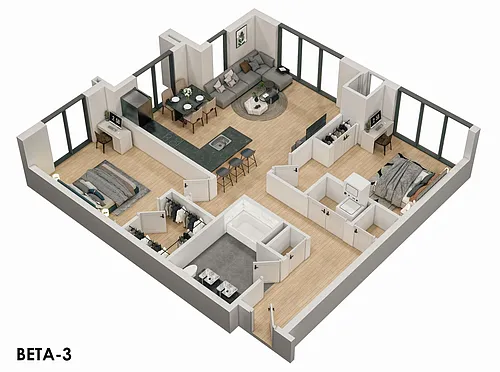 Floor plan 215