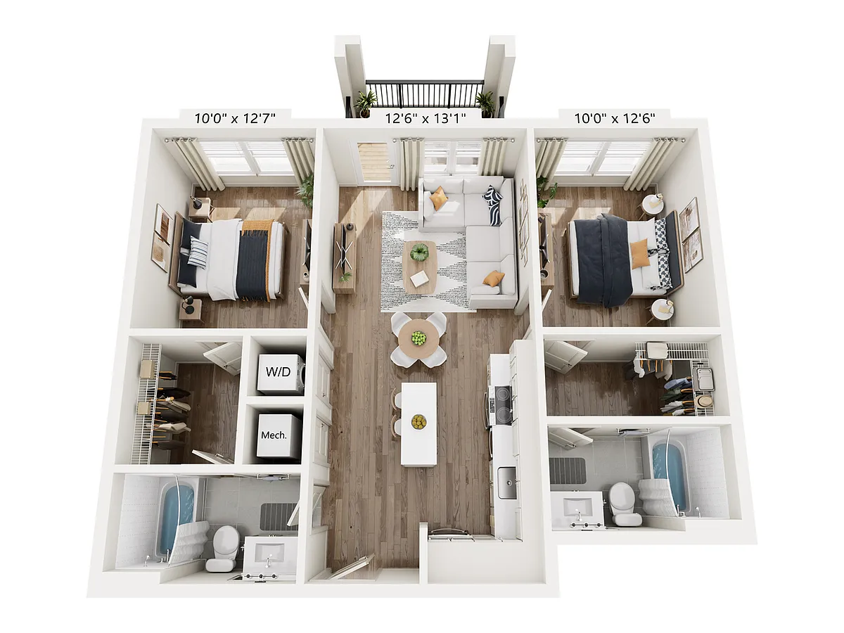 Floor plan B1