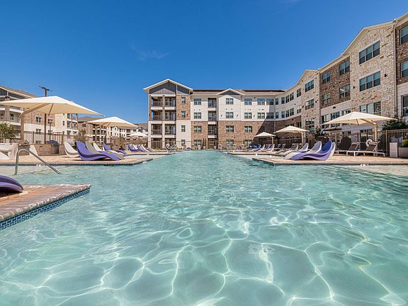 Resort-Style Salt-Water Pool with Sun Shelf
