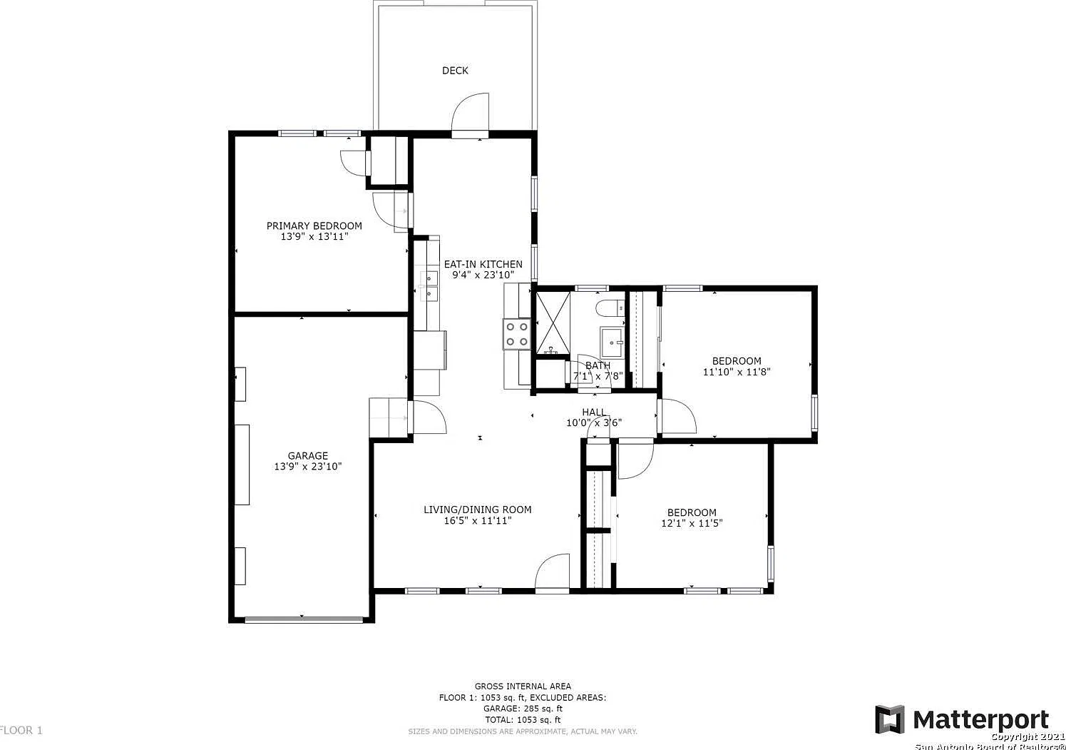 3 bed, 1053 sqft, $1,590 — Photo 3