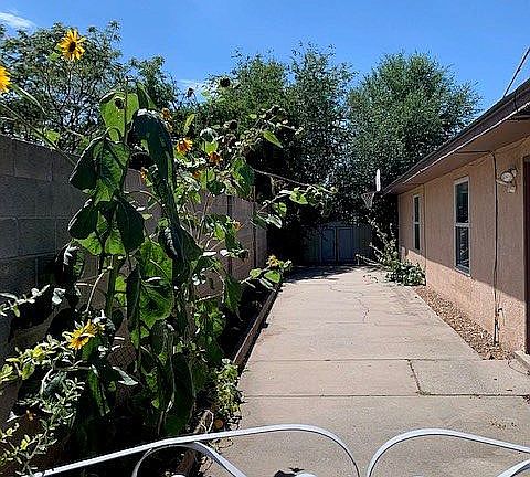 Side yard for boat, trailer