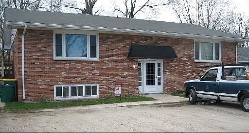 Front View of Apartment Building