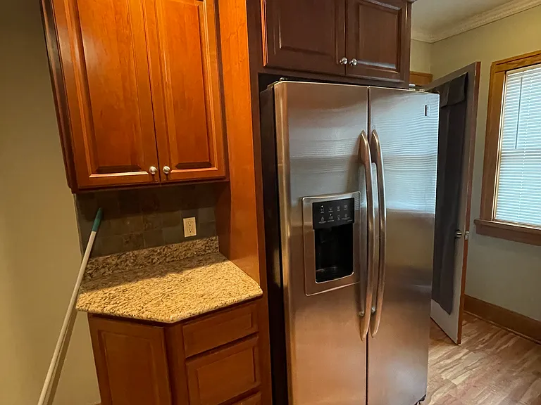 Large fridge with water dispenser