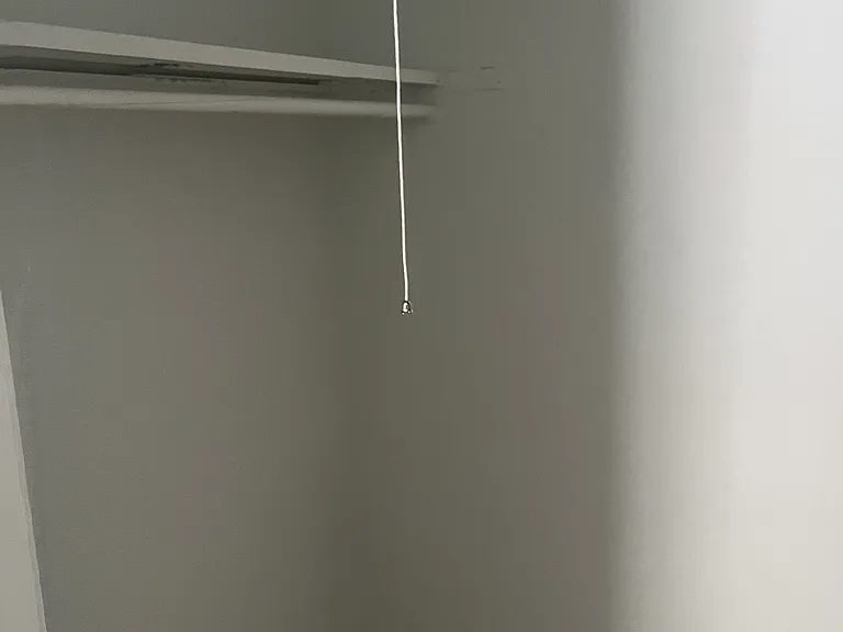 Spacious walk-in closet ensures ample storage