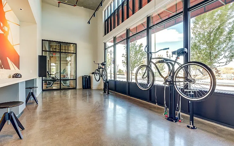 Community Bike Storage | Apartments in Hercules, CA | The Exchange Hercules Bayfront