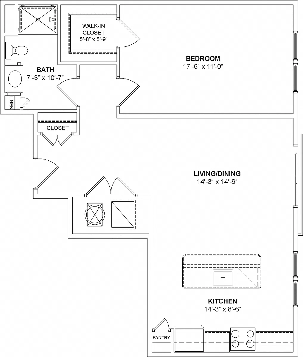 Floor plan The Hampton