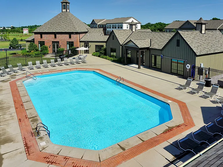 Expansive Pool Area