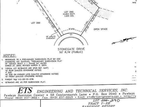 3rd image of Lot 290 Stonegate Dr. #Oak Pointe in Barefoot