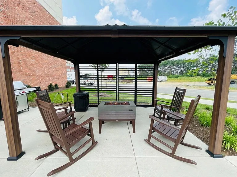 210 - Gazebo w/ Firepit