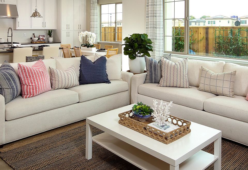 Bergamo Plan 3 Model Home Great Room