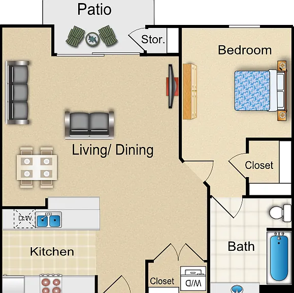 F4 Floorplan Diagram