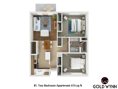 Floor plan B1