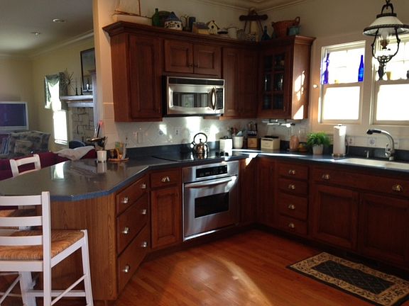 Custom Hickory Cabinets