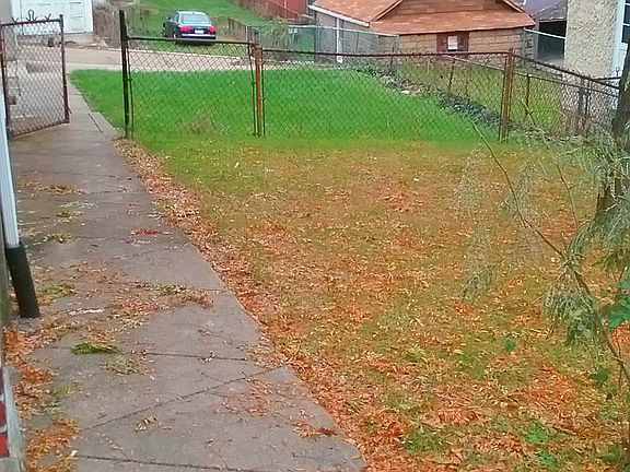 Front and back yard. Drive way.